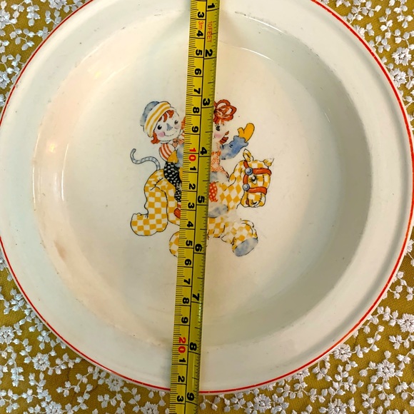 Vintage “1941” Raggedy Ann and Andy serving dish by Crooksville Pottery - Picture 3 of 6